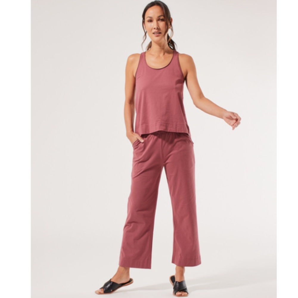 Pact All-Ease sleep pants in marsala